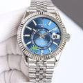 Rolex Sky-Dweller 42mm Silver Blue Dial