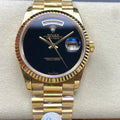 Rolex Day-Date 36mm Yellow Gold With Black Dial