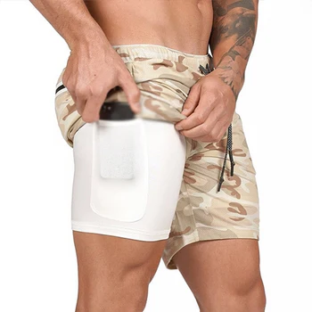 Men's 2-in-1 Quick Dry Running Shorts
