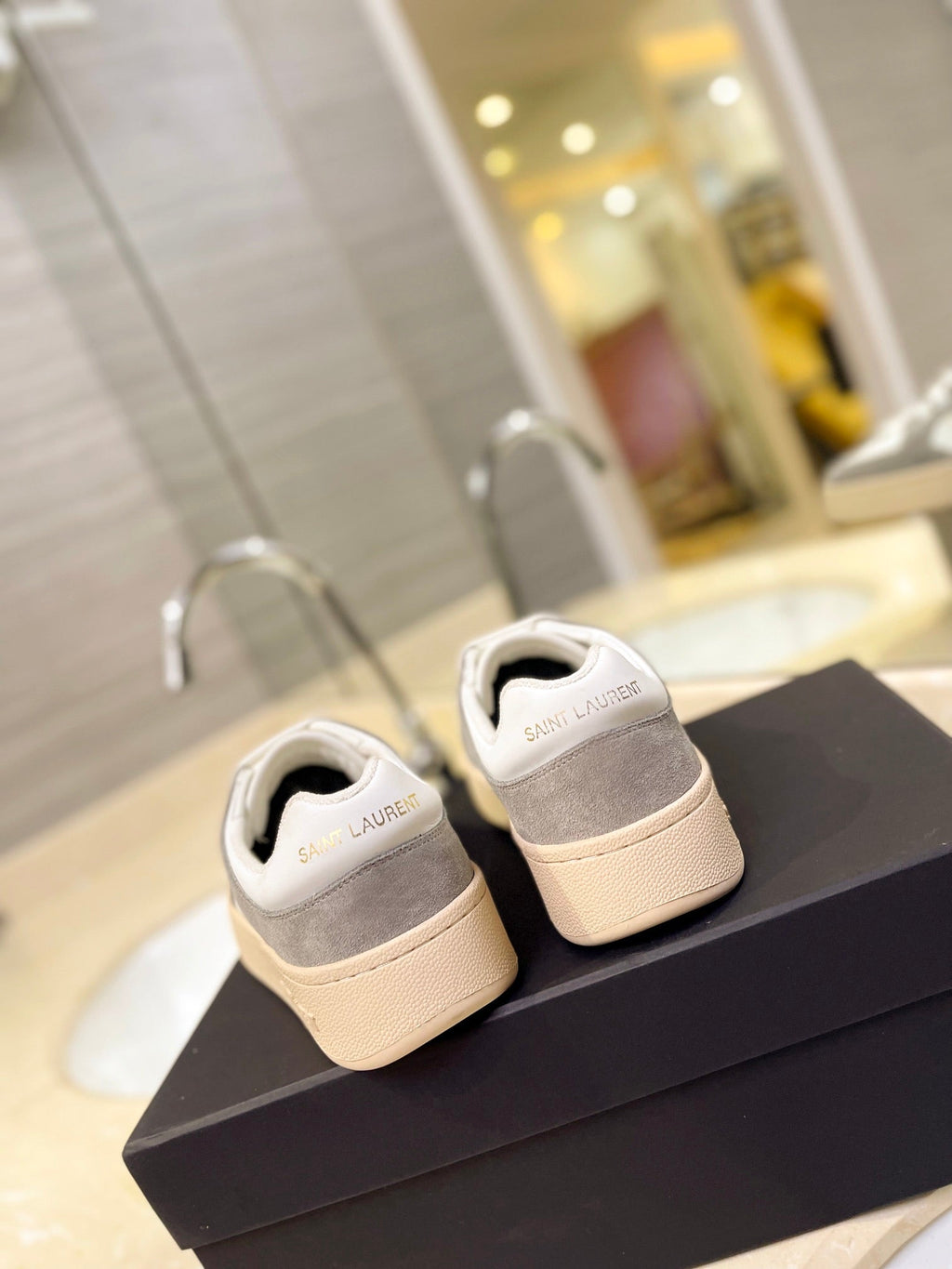 SL SL/61 SNEAKERS CAMEL SUEDE